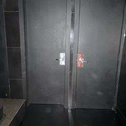 Bathroom doors