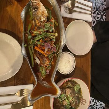 Tha Phraya - Pae Sa Pla Tod branzino - Thai Near Me - New York, New York Tha Phraya - Pae Sa Pla Tod branzino - Thai Near Me - New York, New York
