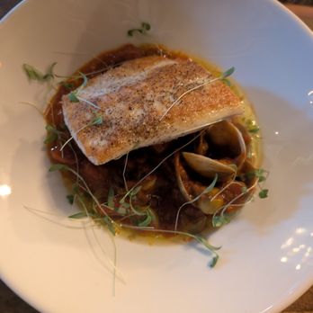 Field-n-Flame Midtown - Halibut. Dry and overcooked. - New American Near Me - Sacramento, California
