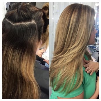Velvet Edge - This is what Yu-Lee transformed my hair to.  I LOVE my hair. - Barbers Near Me - St. Petersburg, Florida