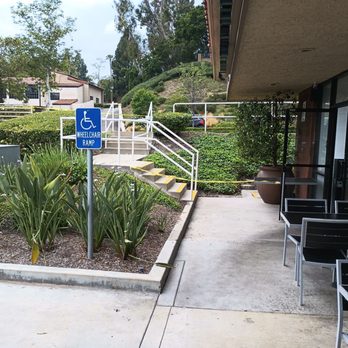 Nice Burger - Handicapped ramps for getting in/out of that section of the shopping center. Also handicapped parking spots. - Vegan Near Me - Mission Viejo, California Nice Burger - Handicapped ramps for getting in/out of that section of the shopping center. Also handicapped parking spots. - Vegan Near Me - Mission Viejo, California