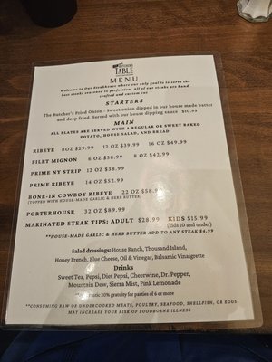 The Butcher's Table by null