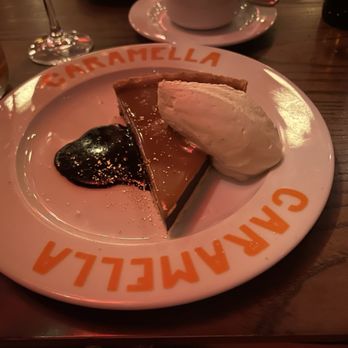 Caramella Italian Restaurant & Lounge - Sal Signature Caramella Tart - salty and sweet - Italian Near Me - Las Vegas, Nevada Caramella Italian Restaurant & Lounge - Sal Signature Caramella Tart - salty and sweet - Italian Near Me - Las Vegas, Nevada