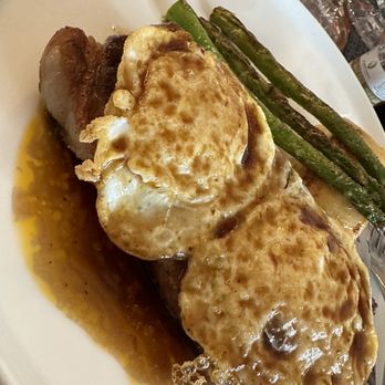 Café du Parc - Steak and eggs. Don't let pic fool you, big portion, I could only eat half. - French Near Me - Washington, DC, District of Columbia Café du Parc - Steak and eggs. Don't let pic fool you, big portion, I could only eat half. - French Near Me - Washington, DC, District of Columbia