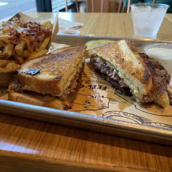 The Melt - PATTY MELT and CHEDDAR BACON RANCH FRIES - Burgers Near Me - Sacramento, California The Melt - PATTY MELT and CHEDDAR BACON RANCH FRIES - Burgers Near Me - Sacramento, California