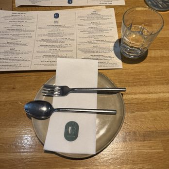 Khao Tiew - Gotta love a personalized napkin! - Thai Near Me - San Francisco, California