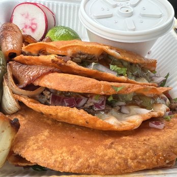 Taqueria El Azteca - Quesa Taco $4 each - Mexican Near Me - Stockton, California Taqueria El Azteca - Quesa Taco $4 each - Mexican Near Me - Stockton, California