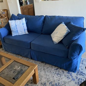 Fabric 8 Slipcovers - Denim sofa slipcover - Furniture Reupholstery Near Me - Lehigh Acres, Florida Fabric 8 Slipcovers - Denim sofa slipcover - Furniture Reupholstery Near Me - Lehigh Acres, Florida