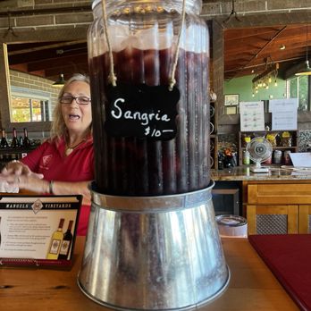 Mangels Vineyards - The sign says it all. The special for Saturdays. - Wineries Near Me - Fairfield, California Mangels Vineyards - The sign says it all. The special for Saturdays. - Wineries Near Me - Fairfield, California