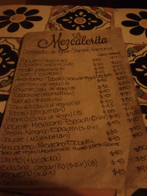 La Mezcalerita by null