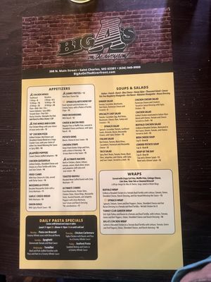 Menu photo 3 Big A's On the Riverfront Saint Charles, MO Menu photo 3 Big A's On the Riverfront Saint Charles, MO