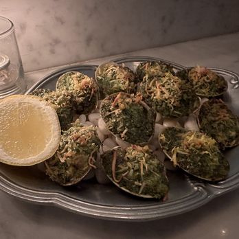 Camphor - Clams w/ garlic parsley butter - French Near Me - Los Angeles, California