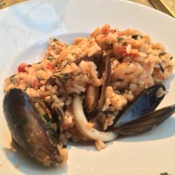 Zizzi - This was the risotto. About three mouthfuls.