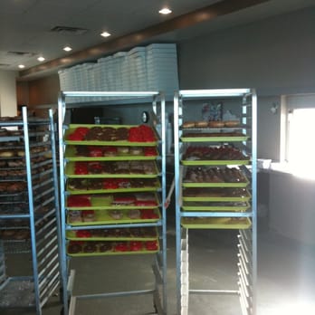 The Donut Stop - Racks of donuts - Donuts Near Me - Amarillo, Texas