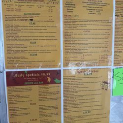 La Frontera 2 - Menu