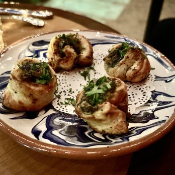 Zizou - Spinach Puff Pastry with gorgonzola, poppy seeds and thyme - French Near Me - Los Angeles, California Zizou - Spinach Puff Pastry with gorgonzola, poppy seeds and thyme - French Near Me - Los Angeles, California