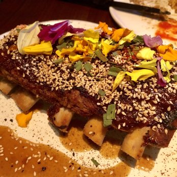Wayan - Crispy Baby Back Pork Ribs with Soy Tamarind Glaze, Sesame Seeds - Indonesian Near Me - New York, New York Wayan - Crispy Baby Back Pork Ribs with Soy Tamarind Glaze, Sesame Seeds - Indonesian Near Me - New York, New York