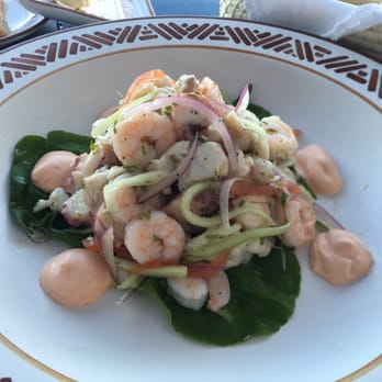 The Sea Grill - Seafood Salad - Seafood Near Me - Cabo Real, BCS