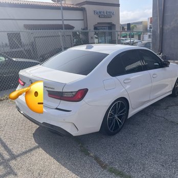 Yairs Window Tint - Back view of car with 20% front, 5% rear all around. - Car Window Tinting Near Me Yairs Window Tint - Back view of car with 20% front, 5% rear all around. - Car Window Tinting Near Me