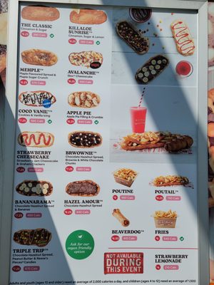 Menu photo 4 BeaverTails Toronto, ON