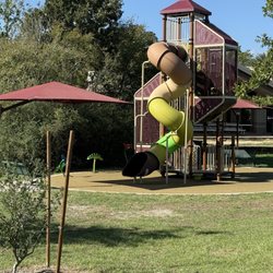 John Crompton Park - New 3 story recreation. Ages 5-12. Must be able to climb rope or rock wall.