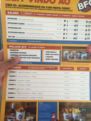 Menu photo 2 BFC Shcn, DF Menu photo 2 BFC Shcn, DF