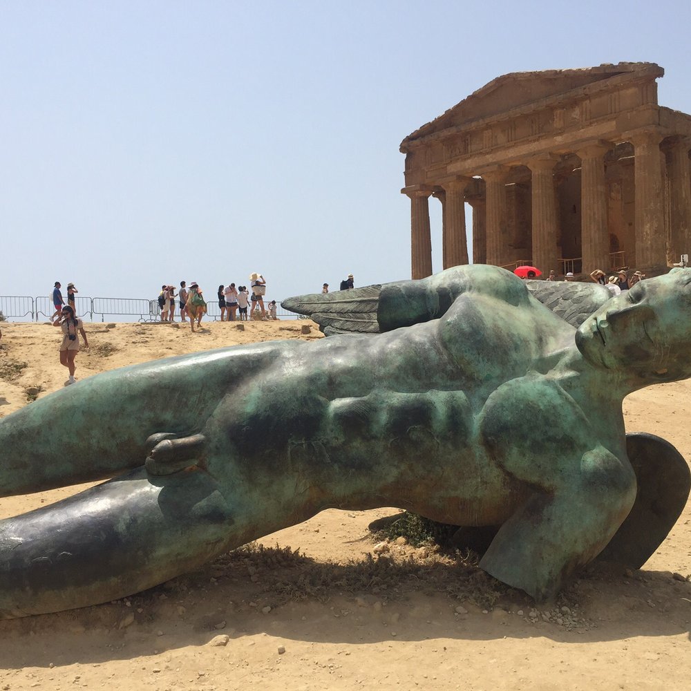 Valle dei Templi - Temple of Concordia in the background. - Landmarks & Historical Buildings Near Me - Agrigento, AG