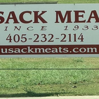 Cusack Meats - Parking area sign - Meat Shops Near Me - Oklahoma City, Oklahoma