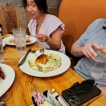 Rustic Table - Salad with Mahi was delicious. - Southern Near Me - Pawleys Island, South Carolina