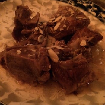 Marrakesh Restaurant - Lamb with honey and almonds - Moroccan Near Me - Philadelphia, Pennsylvania