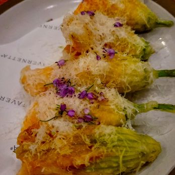 Tavernetta - Squash Blossoms - Italian Near Me - Denver, Colorado Tavernetta - Squash Blossoms - Italian Near Me - Denver, Colorado