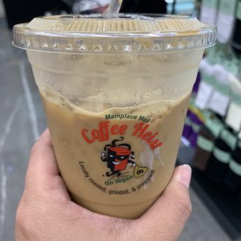 Coffee Heist Vietnamese Coffee & Matcha Tea at Mainplace - Vietnamese coffee w/2 shots and oat milk. - Coffee & Tea Near Me - Santa Ana, California