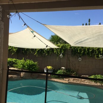 Handyman Done Right - Needed some shade over our pool. Mike did a terrific job putting up the sail shades for us. Prompt, polite, knowledgeable and efficient. - Handyman Near Me - Gilbert, Arizona