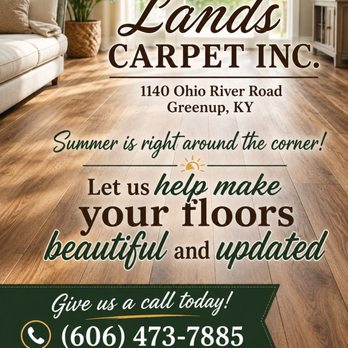 Lands Carpet Center - Carpeting Near Me - Greenup, Kentucky Lands Carpet Center - Carpeting Near Me - Greenup, Kentucky