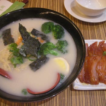 Shang Noodle House - Japanese mushroom ramen + BBQ pork neck~ - Chinese Near Me - New Westminster, British Columbia