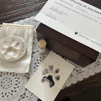 Resting Waters Aquamation - Brought Chapo home - Pet Cremation Services Near Me - Seattle, Washington Resting Waters Aquamation - Brought Chapo home - Pet Cremation Services Near Me - Seattle, Washington
