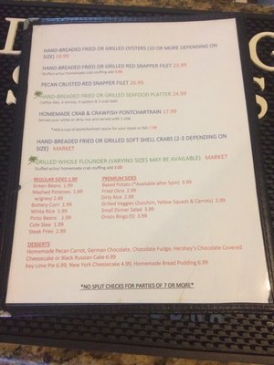 Menu photo 8 Nate's West End Galveston, TX