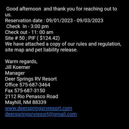 Proof of site reservation, that they claim they don't do. Proof of site reservation, that they claim they don't do.