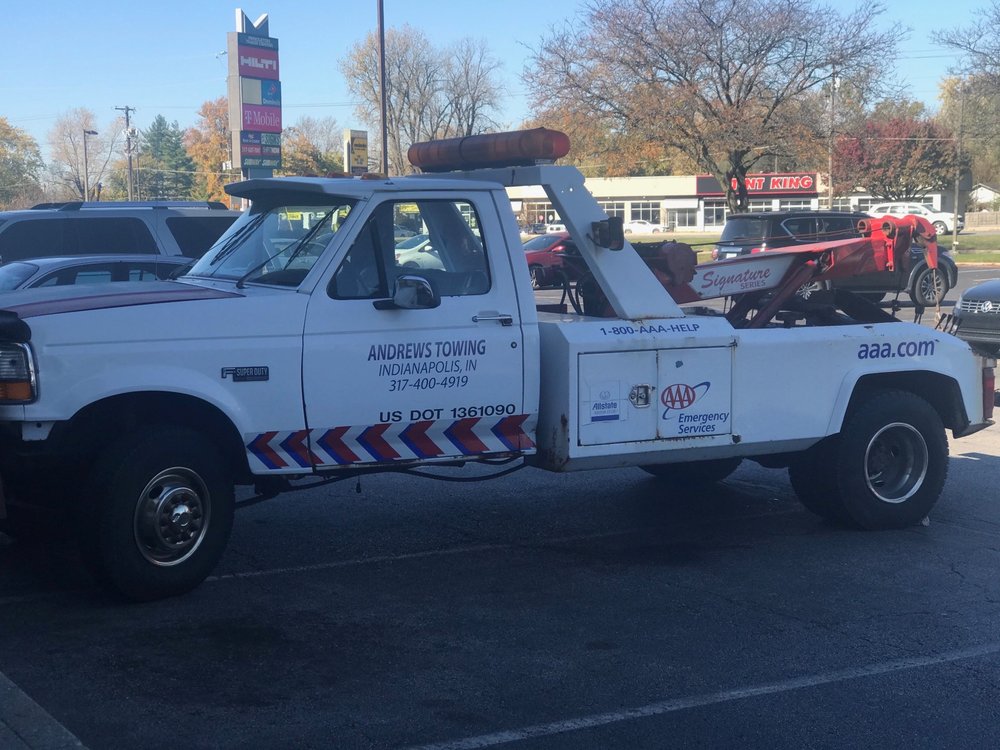 ANDREWS TOWING Lawrence, Indiana Towing Phone Number Yelp