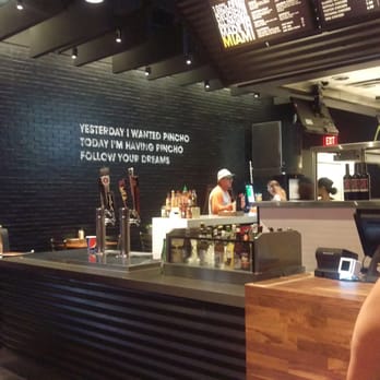 PINCHO - Very modern, industrial look. Clever quotes decorate the walls. - Latin American Near Me - Pembroke Pines, Florida PINCHO - Very modern, industrial look. Clever quotes decorate the walls. - Latin American Near Me - Pembroke Pines, Florida