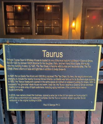 The Taurus Coconut Grove by null