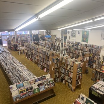 Recycled Books Records CDs - back room - Music & DVDs Near Me - Denton, Texas Recycled Books Records CDs - back room - Music & DVDs Near Me - Denton, Texas