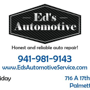 Ed's Automotive - Auto Repair Near Me - Palmetto, Florida Ed's Automotive - Auto Repair Near Me - Palmetto, Florida