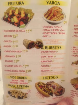Menu photo 5 Mr Chimi Restaurant Brooklyn, NY