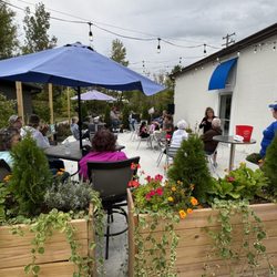 Salt Spring Ice Cream - We offer a beautiful patio with shade.