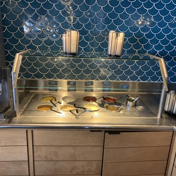 California Fish Grill - Salsa bar. - Seafood Near Me - Brea, California California Fish Grill - Salsa bar. - Seafood Near Me - Brea, California