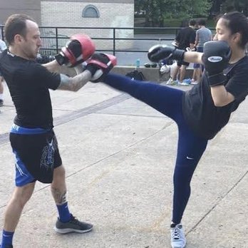 Dino Sorce  - Private Session with Client at the Park - Trainers Near Me