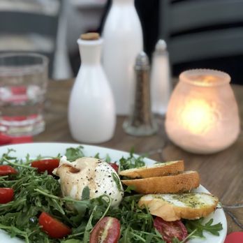Nado Republic - Arugula salad with fresh mozzarella and tomatoes. - Wine Bars Near Me - Coronado, California Nado Republic - Arugula salad with fresh mozzarella and tomatoes. - Wine Bars Near Me - Coronado, California