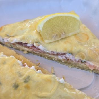 Café Crêpe - Double cream salmon crepe - Cafes Near Me - Big Bear Lake, California
