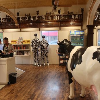 COWS - a store with a cow statue in the foreground - Ice Cream & Frozen Yogurt Near Me - Charlottetown, Prince Edward Island COWS - a store with a cow statue in the foreground - Ice Cream & Frozen Yogurt Near Me - Charlottetown, Prince Edward Island